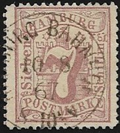 Bahnhofsstempel des preussischen Postamtes