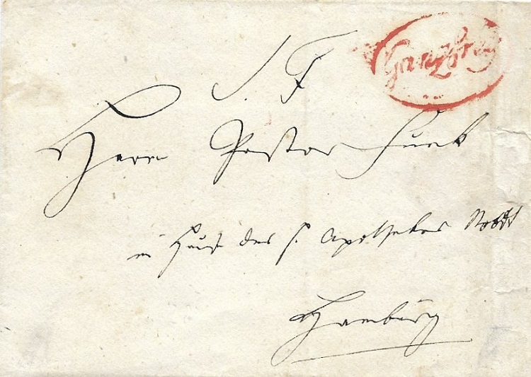 Leider ohne Inhalt – aber dieser Stempel ist selten zu finden