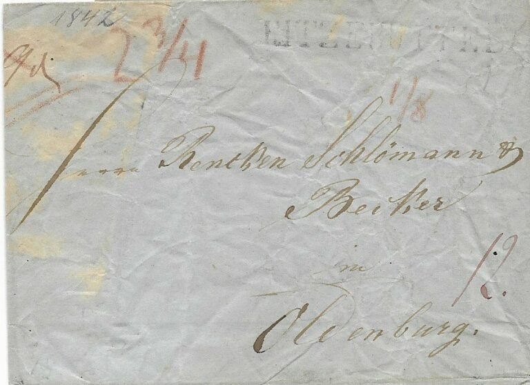 RITZEBÜTTEL 1842, Rötel „1/8“ 
