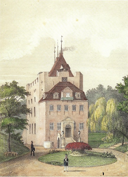 Schloß Ritzebüttel – nach einem Stich um 1850