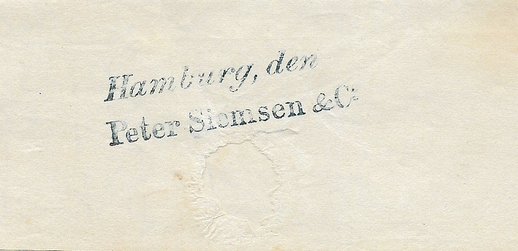Beförderung ab Hamburg durch Siemsen & Co.