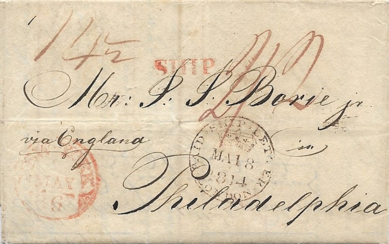 1813, 3.3., nach Philadelphia