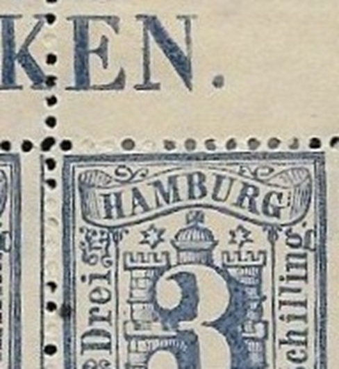 Man kann den Fehler gut mit bloßem Auge sehen!