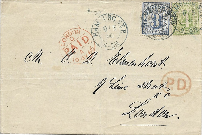 7 Schilling nach England